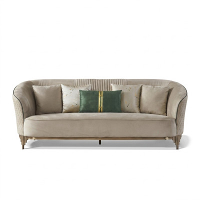 Design 3 Sitzer Dreisitzer Sofas Club Lounge Sofa Polster Couch Stoff
