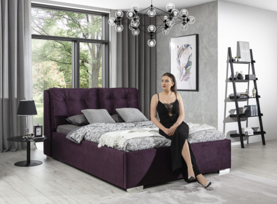 Bett Design Luxus Luxus Betten Textil Modernes Schlafzimmer 140/160/180/200