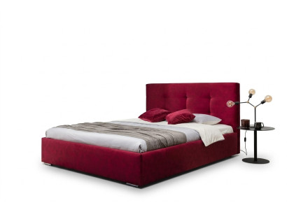 Polsterbett Betten Bett Polster Designer Hotel Doppel Luxus Design 180x200cm Neu