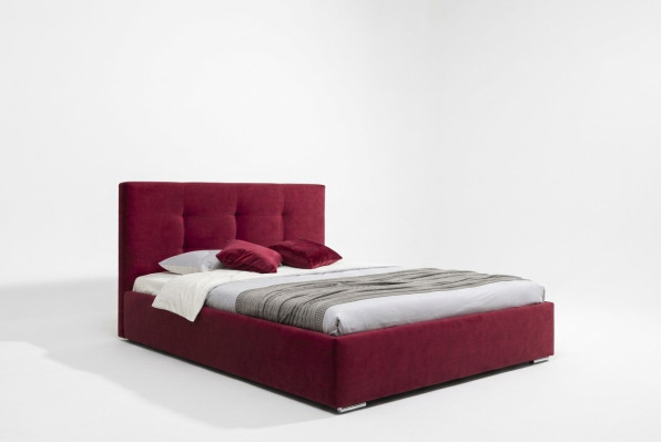 Klassisches Luxus Betten Polster Samt Textil Hochwertiges Schlafzimmer Bett Neu