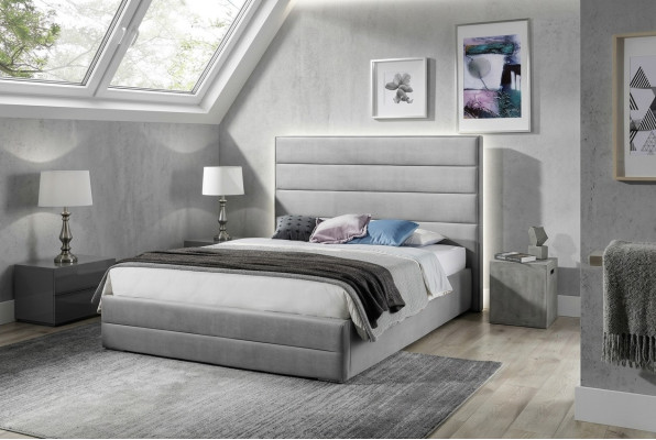 Textil Bett Design Polster Betten Luxus Doppel Hotel Ehe Big 140/160/180 Stoff