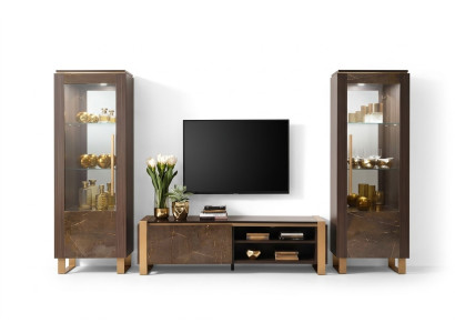 Vitrine Kommoden Vitrinen Kommodenschrank Glas Designer Schrank