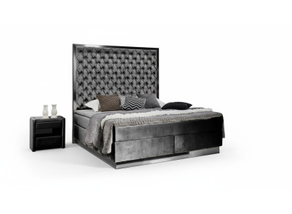 Boxspringbett Stoff Möbel Betten Bett Textil Schlafzimmer Design Chesterfield