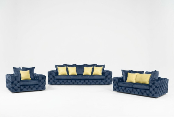 Luxus 4 Sitzer Couch Polster Sofa Leder Stoff Textil Couchen Garnitur Dreisitzer