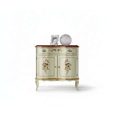 Wohnzimmer Möbel Klassische Barock Luxus Sideboard Kommode Echtholz