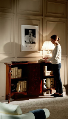 Wohnzimmer Möbel Klassischer Barock Stil Kommode Bücher Kommode Holz
