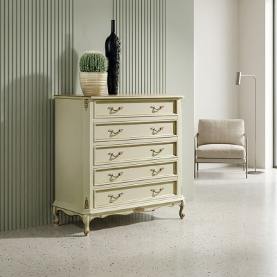 Wohnzimmer Italienische Luxus Möbel Klassischer Barock Stil Kommode