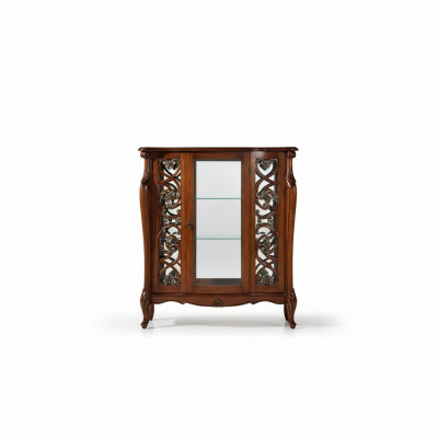 Design Möbel Holz Luxus Klassischer Stil Barock Vitrine Italienische Möbel Anrichte