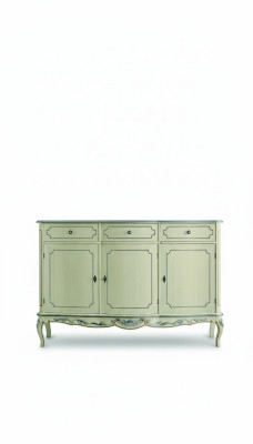 Design Möbel Stil Klassischer Kommode Weiss Sideboard Holz Italienische