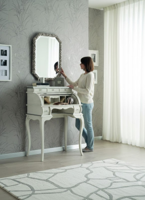 Möbel Luxus Sekretär Antik Barock Stil Schmink Konsolen Tisch Kommode Sideboard Neu