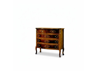 Möbel Holz Stil Barock Braun Kommode Schränke Designer Italienische Möbel Neu