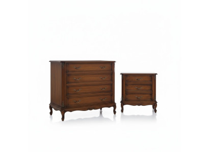 Design Möbel Stil Barock Grosse Kommode Braun Luxus Italienische Möbel Neu