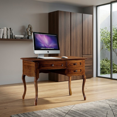Luxus Schreibtisch Italienische Klassisches Holz Möbel Büromöbel Stil
