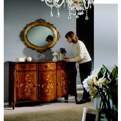 Möbel Stil Barock 2tlg Set Luxus Holz Italienische Luxus Möbel Kommode