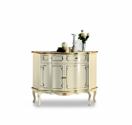 Luxus Italienische Holz Möbel Barock Kommode Wohnzimmer Kleiderschrank Sideboard