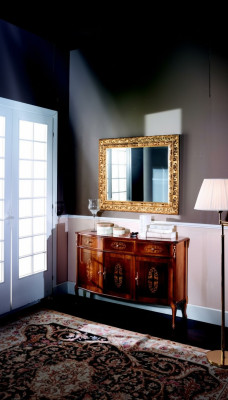Designer Holz Luxus Italienische Möbel 2tlg Set Möbel Stil Barock Kommode