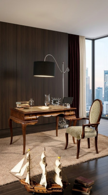 Holz Möbel Luxus Italienische Klassisches Schreibtisch Büromöbel Stil