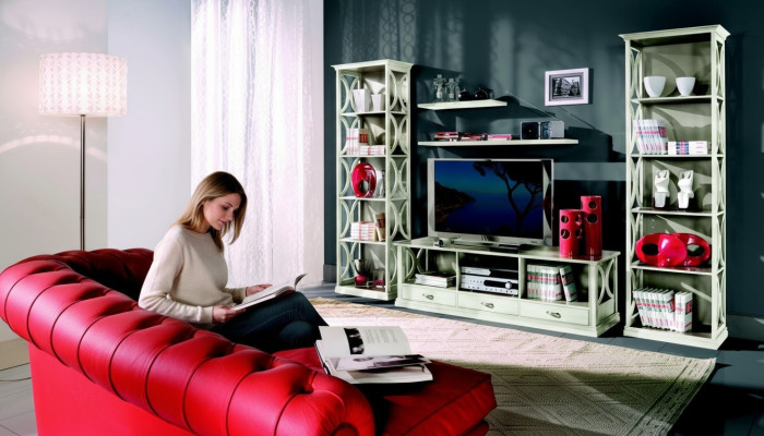 Italien Möbel Barock Bücherschrank Luxus Schrank Möbel Klassischer Stil Neu