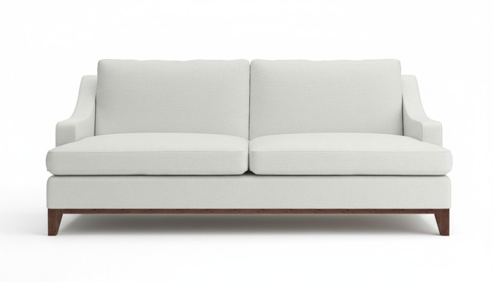 Beige Couch mit knöpfen American Style Sofa Polster Sitz Couchen Sofas Luxus Neu