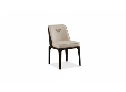 Leder Luxus Beige Gruppe Lehnstuhl Modern Design Möbel Esszimmer Holz 6 Stühle