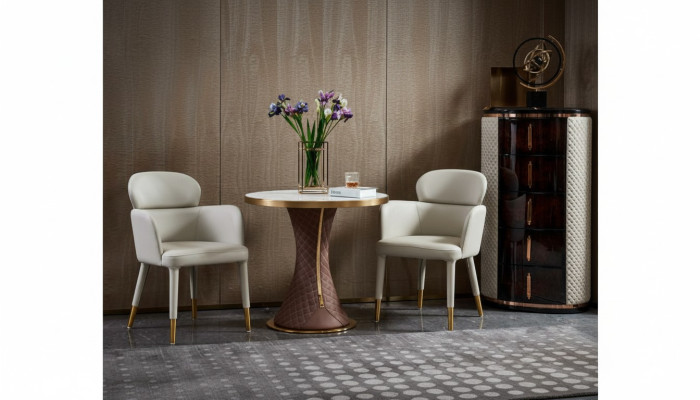Kaffee Tisch Weiß Marmor Neu Beistelltisch Modern Design Möbel Luxus
