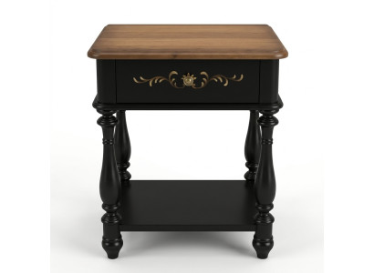 Designer Nacht Tisch Konsole Luxus Nachttische Beistell Leder Konsolen Holz Neu