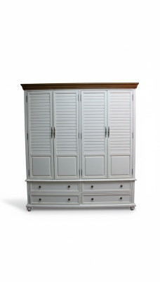 Luxus Kleiderschrank Holzschrank Schrank Schlafzimmer Ankleide Möbel Echtholz