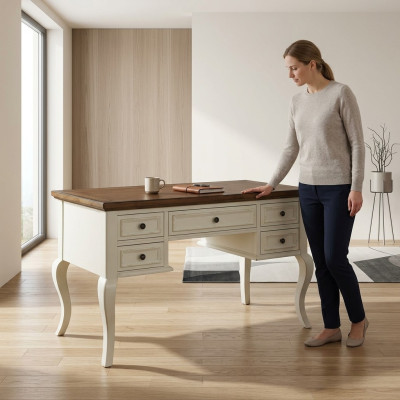 Schreibtisch Computertisch Büro Tische Office Wohnzimmer Tisch Gründer Zeit Neu