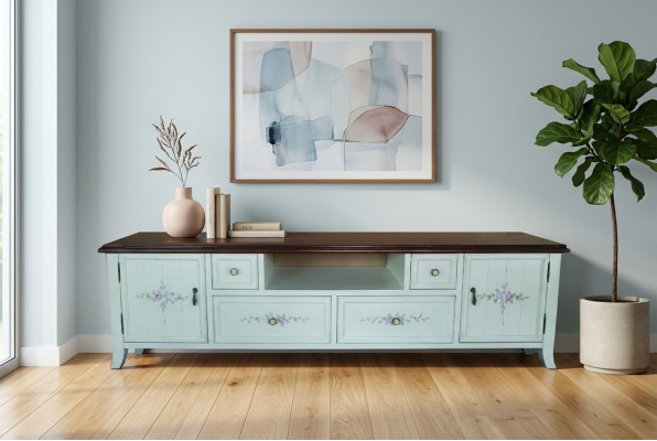 rtv sideboard landhaus stil klassische tv schrank lowboard regal neu sideboards