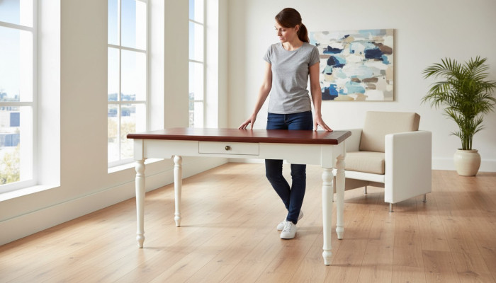 Stil Esstisch Tisch Echtes Holz Klassische Designer Tische Amerikanisch Möbel