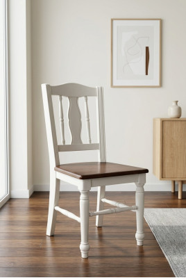 Amerikanisch Sessel Stuhl 1x Esszimmer Fernseh Lounge Sitz Polsterstuhl Landhaus