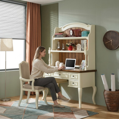 Tisch Büro Einrichtung Schreibtisch Tische Büromöbel Arbeitszimmer Holzmöbel Neu