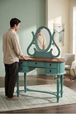 Schmink Tisch Klassische Kommode Tische Frisier Kosmetik Sideboard Sektretär Neu