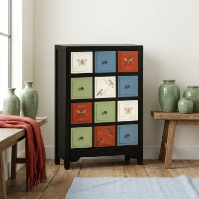 Design Kommode Schrank Luxus Holz Kommoden Schrank Regal Konsole Möbel Anrichte