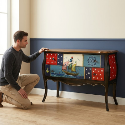 Antik Stil Kommoden Design Schrank Schrank Anrichte Regale Kommode schränke Holz