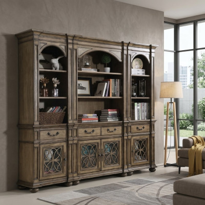 Details zu Design Wandregal Regal Bücherschrank Wohnwand Wohnzimmer