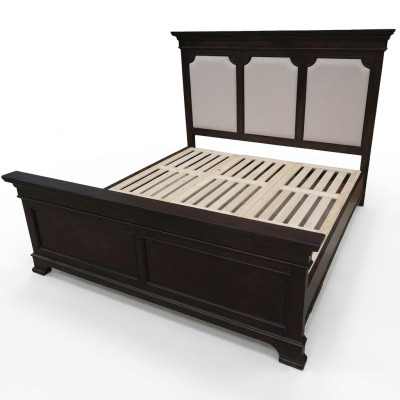 Design Doppelbett Lederbett Betten Bett Holz Polster Schlafzimmer Ehe 180x200