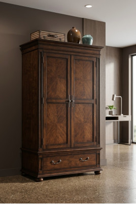 Kleiderschrank Antik Stil Schränke Echtes Holz Schrank Gründerzeit Braun Echt