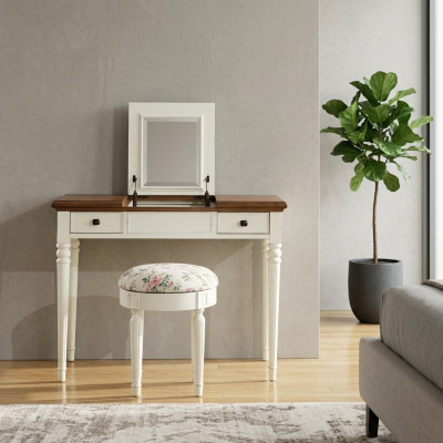 Schminktisch Spiegel Luxus Konsole Kommode Schlafzimmer Konsolentisch Holz Neu