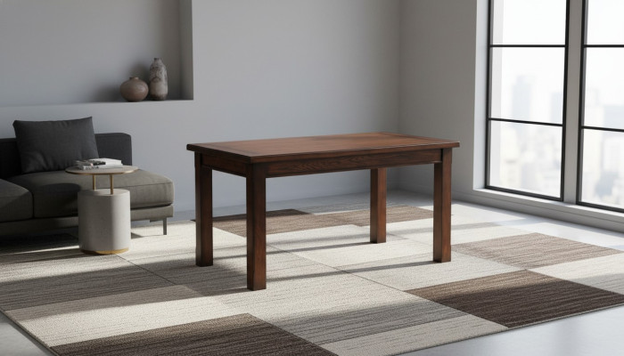 Esstisch Holz Wohn Ess Zimmer Tisch 140x80cm Esstische Massiv Echtholz Tische