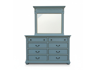 Elegante Stil Möbel Schlafzimmer Kommode Schrank Klassische Anrichte mit Spiegel