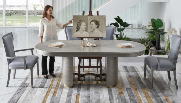 Stuhl Designer Set Sitz Polster Luxus Möbel Lehn Stühle Holz Esszimmer