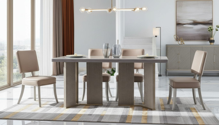 Königlicher Esstisch Tisch Holztisch Klassische Tische Stil Modern Esszimmer Neu