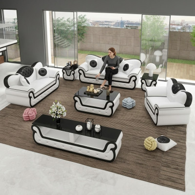 Moderne Couchen Stoff Sofagarnitur 3+2+1 Sitzer Sofas Couch Polster Garnitur Neu