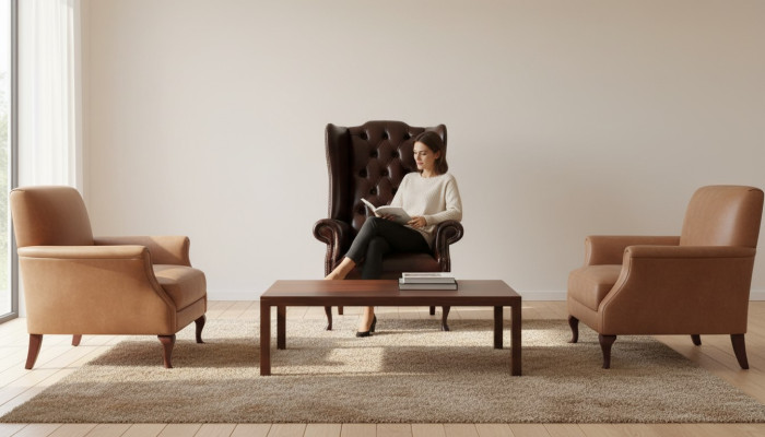 Chesterfield Ohrensessel Polstersofas Antik Stil Sessel Stuhl Klassische Möbel