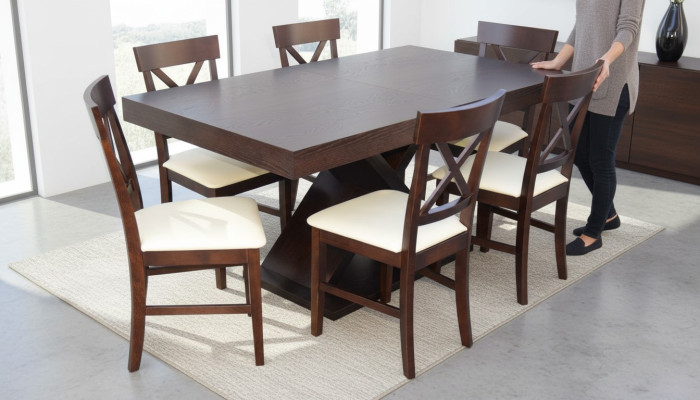 Ess Zimmer Tisch Design Kommode Set Garnitur 7tlg Set Modern Möbel Lehnstühle