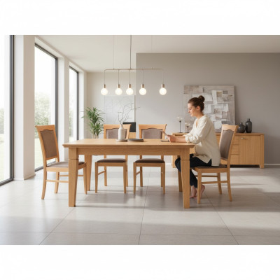 Luxus Designer Esszimmer Set Garnitur Stuhl Tisch Gruppe 7tlg. Möbel Gruppen Neu