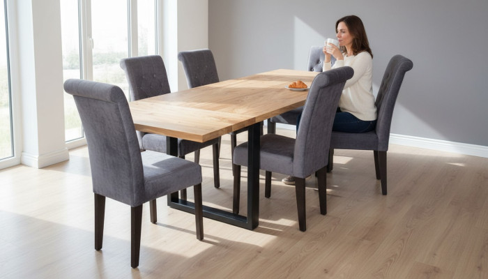 Esstisch 6x Stühle Stuhl TischEsszimmer Set Essgruppe Tische 7tlg Garnitur Neu