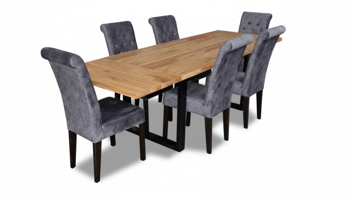 Esstisch 6x Stühle Stuhl TischEsszimmer Set Essgruppe Tische 7tlg Garnitur Neu