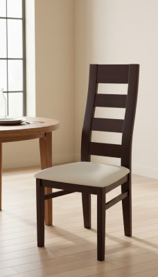 Textil 1x Massivholz Sessel Esszimmerstuhl Holz Polster Stühle Gastro Esszimmer